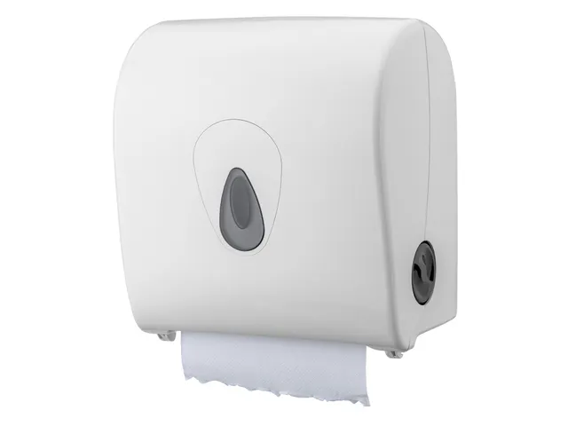 Handdoekroldispenser Kunststof Wit
