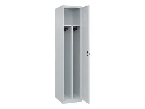 locker voor scheiding van kleding,HxBxD 1850x400x500mm,1vak