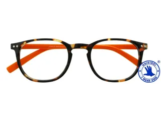Leesbril I Need You +1.00 dpt Junior Selection bruin-oranje - 1