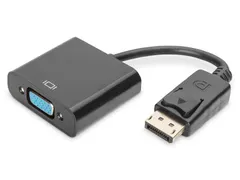 DisplayPort-adapter / -converter Zwart