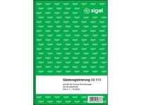 Gastregistratieboek Sigel 100 vel A5 FSC