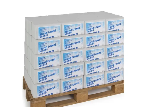 Papieren Handdoek Z-vouw 2-Laags 24x21cm 20x160 stuks Pallet