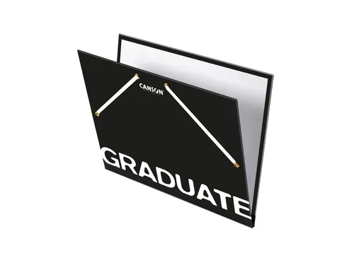 Tekenmap Canson Graduate elastieksluiting 260x330mm zwart