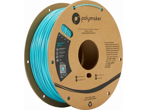 Polymaker PolyLite PETG filament 1,75 mm Turquoise 1kg