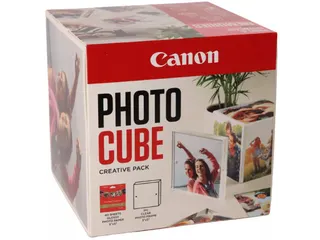 Canon Photo Cube en Frame + PP-201 Photo Paper Plus Glossy II 13x13cm - 1