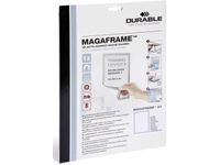 Duraframe A4 zilver, in ophangbare etui