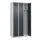 locker voor scheiding van kleding,HxBxD 1850x900x500mm,3vak