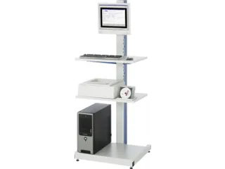 pc-station,HxBxD 1680x650x650mm,monitorhouder,3legborden - 2