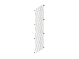 zijwand,v. inhaakstelling,HxD 2000x500mm,verzinkt,rooster,MW 50x50mm