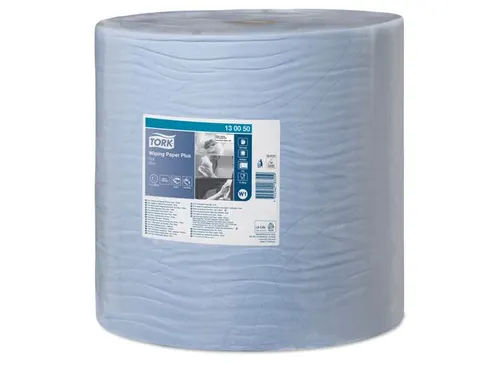 Tork Poetspapier Rol Advanced Wiper 420 130050 W1 2-laags blauw