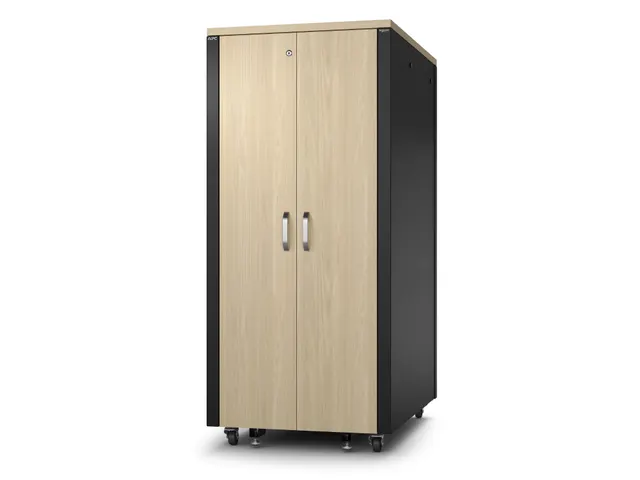 APC NetShelter CX AR4032IA - 32U, Geluiddempend en geventileerd 19 inc