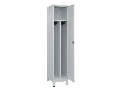 locker voor scheiding van kleding,HxBxD 1950x400x500mm,1vak