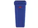 Slim Jim Afvalcontainer Met Luchtsleuven 60 Liter Blauw
