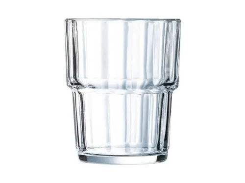 Arcoroc Norvege Tumbler 20cl gehard glas stapelbaar, doos 6 stuks