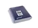 spiraalschrift A5 80 blad gelijnd donkerblauw