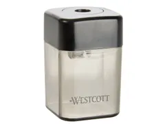 Puntenslijper kunststof enkel zwart