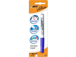 Bic Velleda whiteboardmarker 1741, blauw, op blister