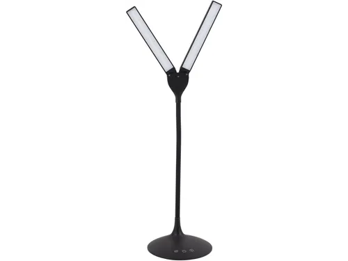 Led Desk Lamp Portable Twin Duo Led zwart
