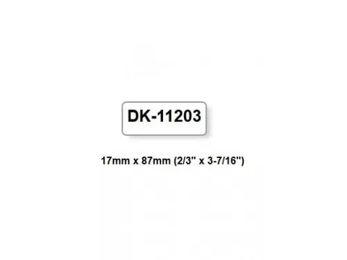 Etiket Dk-11203 17x87mm Archivering 300stuks