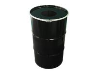 Afvalbak Binbin Met Inwerpopening 120 Liter Zwart