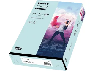 Inapa Tecno colors Gekleurd papier A4 Lichtblauw 80 gram 500vel - 1