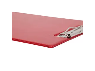 Klembordmap MAUL A4 staand PVC met penlus en insteek rood - 4