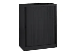 jaloeziedeurkast,HxBxD 1030x1000x430mm,2,5 OH,romp zwart,front zwart