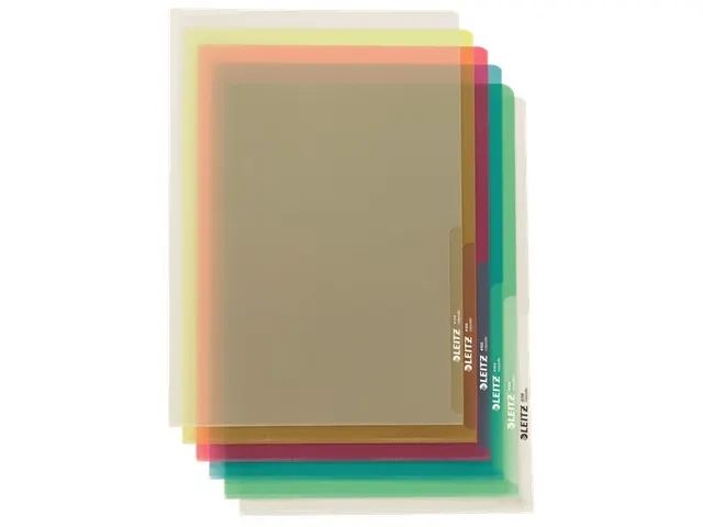 L-map Leitz premium A4 0.15mm PVC geel