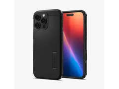 Spigen iPhone 16 Pro Hoes Tough Armor Magfit Zwart