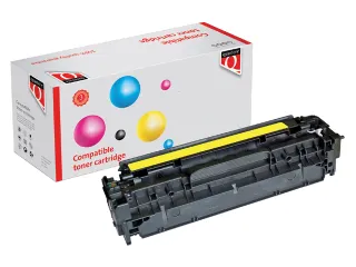 Tonercartridge Quantore alternatief tbv HP CE412A 305A geel - 1