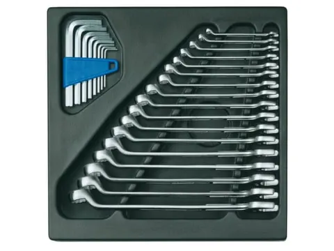 GEDORE 1500 ES-1 B Combinatiesleutelset in 2/3 ES module