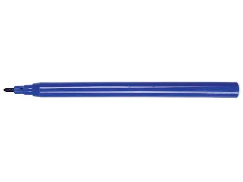 Viltstift 1mm blauw 10 stuks