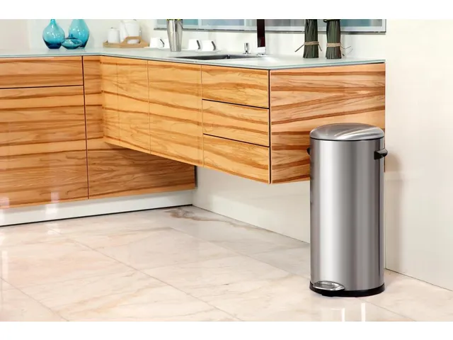 Pedaalemmer Belle Deluxe 30 Liter mat RVS