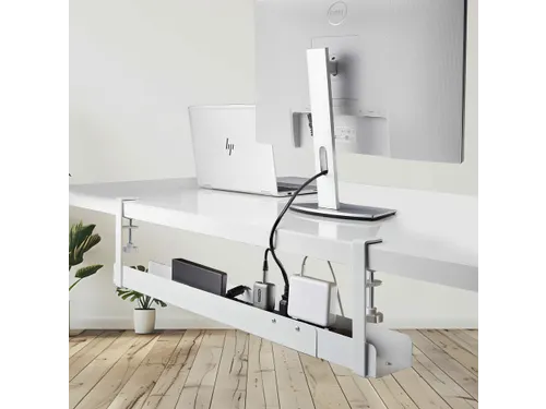 StarTech.com Kabelgoot voor onder Bureau Wit