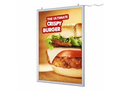 Kliklijst LED Verlicht Dubbelzijdig Posterframe 70x100cm
