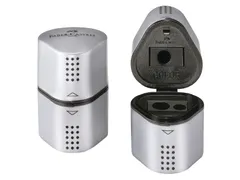 Puntenslijper Faber-Castell 2001 trio grip zilver