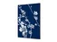 Wanddecoratie Textiel Set A1 Japanse Bloesem Blauw