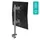Monitorarm Dubbel Verticaal Viewmate Style 672 2 Schermen Zilver