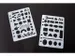 Sjablonen Kangaro 12 stuks 15x21cm assorti