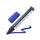 Boardmarker Schneider Maxx 293 beitelpunt 2-5 mm blauw