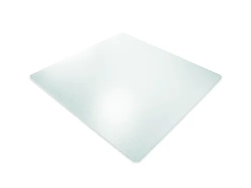 vloerbeschermingsmat,v. tapijt,BxD 1100x1200mm,PE/PU,transparant