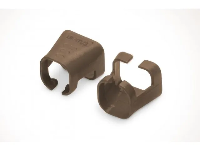 Kleurclips Voor Patchkabels RJ45-stekkers Bruin100 Stuks