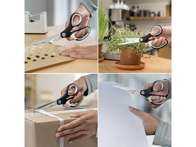 Ciseaux Leitz WOW 205mm titane noir