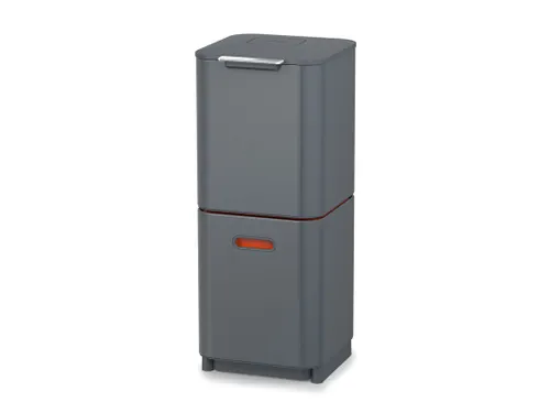 Afvalbak Intelligent Waste Totem Compact 40 Liter Grijs