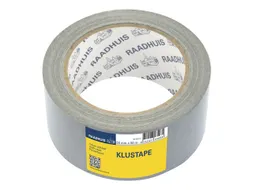 Klustape Raadhuis 50mm x 50m zilver