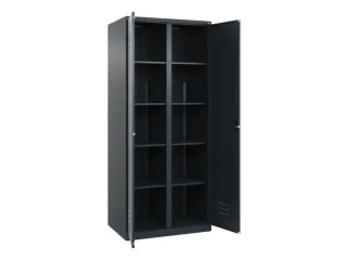 wasgoedverdeelkast,HxBxD 1850x800x500mm,vak B 400mm,cilinderslot - 2