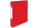 Elastobox Oxford Top File+ A4 40mm rood