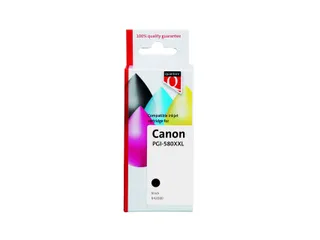 Inktcartridge Quantore alternatief tbv Canon PGI-580XXL pigment zwart - 1