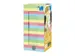 75X75Mm 400 Feuilles Pack Économique 100X Vert Pastel 100X Jaune Past
