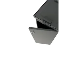 Modulaire Afvalbak met Deur en Zakhouder 55 Liter Grijs - 4